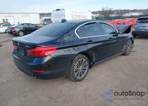 2020 BMW 530I xDrive z USA, uszkodzony, nr VIN WBAJR7C06LWW77504